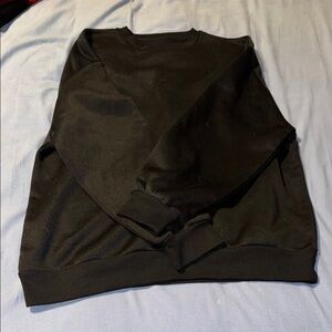 Black Crewneck Sweatshirt